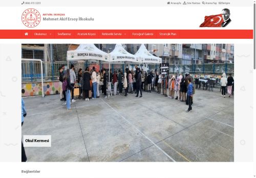 ARTVİN / BORÇKA - Mehmet Akif Ersoy İlkokulu