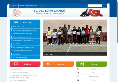 ARTVİN / BORÇKA - Yeniyol İlkokulu