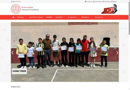 ARTVİN / BORÇKA - Yeniyol Ortaokulu