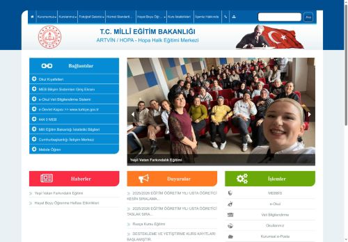 ARTVİN / HOPA - Hopa Halk Eğitimi Merkezi