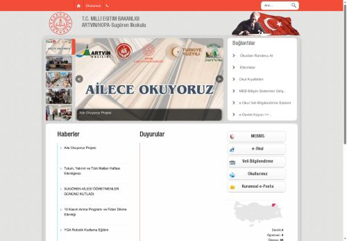 ARTVİN / HOPA - Sugören İlkokulu