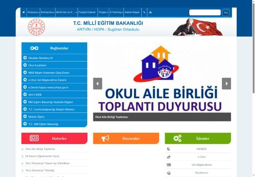 ARTVİN / HOPA - Sugören Ortaokulu