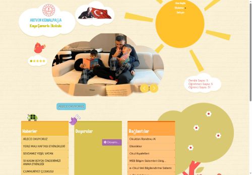 ARTVİN / KEMALPAŞA - Kaya Çamurlu İlkokulu