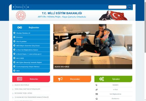 ARTVİN / KEMALPAŞA - Kaya Çamurlu Ortaokulu