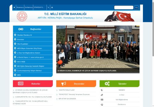 ARTVİN / KEMALPAŞA - Kemalpaşa Serhat Ortaokulu