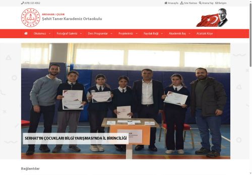 ARDAHAN / ÇILDIR - Şehit Taner Karadeniz Ortaokulu