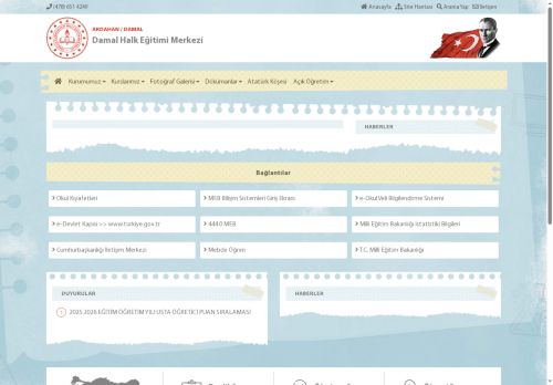 ARDAHAN / DAMAL - Damal Halk Eğitimi Merkezi
