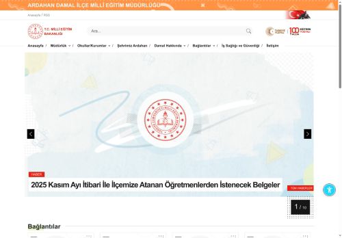 MEB ARDAHAN - DAMAL İLÇE MİLLÎ EĞİTİM MÜDÜRLÜĞÜ