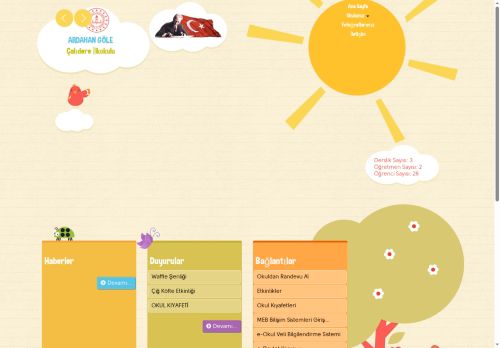 ARDAHAN / GÖLE - Çalıdere İlkokulu