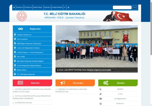 ARDAHAN / GÖLE - Çardaklı Ortaokulu