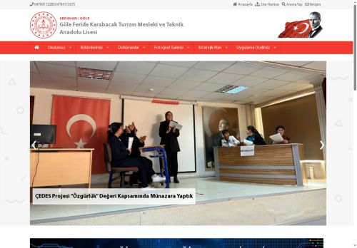 ARDAHAN / GÖLE - Göle Feride Karabacak Turizm Mesleki ve Teknik Anadolu Lisesi