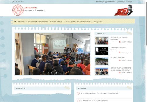 ARDAHAN / GÖLE - KAYAALTI İLKOKULU
