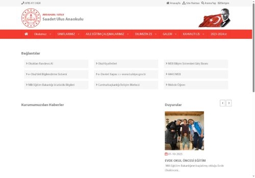 ARDAHAN / GÖLE - Saadet Ulus Anaokulu