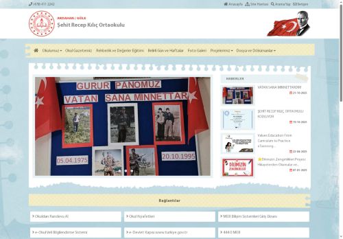 ARDAHAN / GÖLE - Şehit Recep Kılıç Ortaokulu