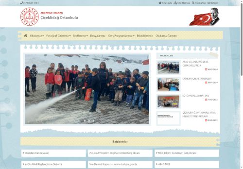 ARDAHAN / HANAK - Çiçeklidağ Ortaokulu