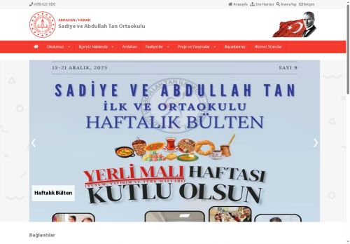 ARDAHAN / HANAK - Sadiye ve Abdullah Tan Ortaokulu