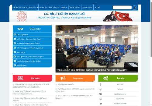 ARDAHAN / MERKEZ - Ardahan Halk Eğitimi Merkezi