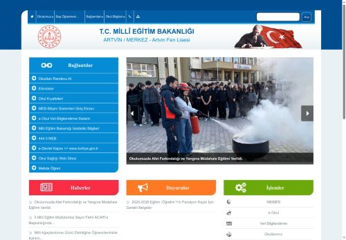 ARTVİN / MERKEZ - Artvin Fen Lisesi