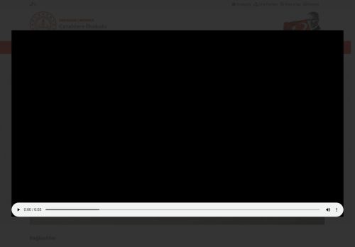 ARDAHAN / MERKEZ - Çataldere İlkokulu