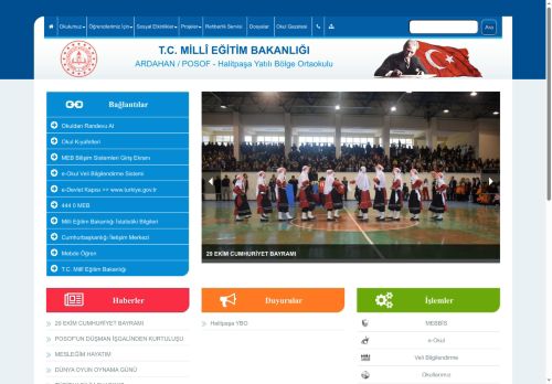 ARDAHAN / POSOF - Halitpaşa Yatılı Bölge Ortaokulu