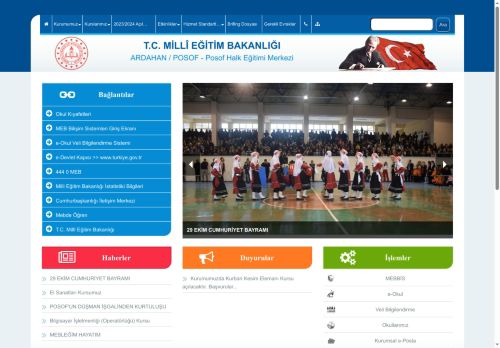 ARDAHAN / POSOF - Posof Halk Eğitimi Merkezi