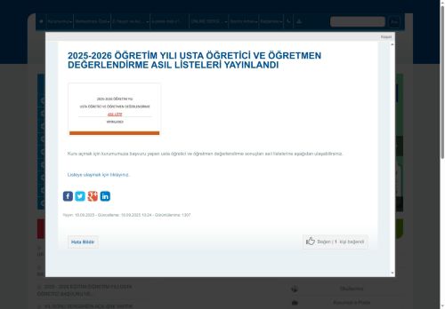 ARTVİN / ARHAVİ - Arhavi Halk Eğitimi Merkezi