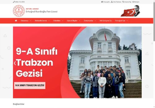 ARTVİN / ARHAVİ - Ertuğrul Kurdoğlu Fen Lisesi