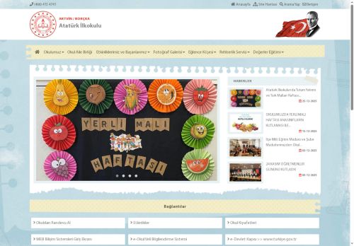 ARTVİN / BORÇKA - Atatürk İlkokulu