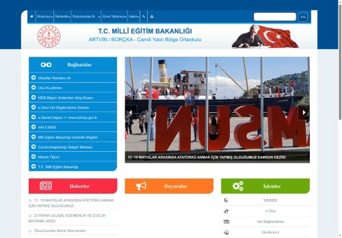 ARTVİN / BORÇKA - Camili Yatılı Bölge Ortaokulu