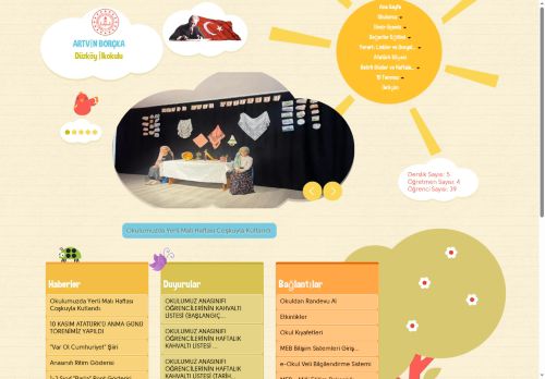 ARTVİN / BORÇKA - Düzköy İlkokulu