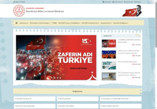 BALIKESİR / BANDIRMA - Bandırma Bilim ve Sanat Merkezi
