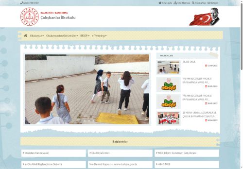 BALIKESİR / BANDIRMA - Çalışkanlar İlkokulu