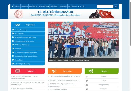 BALIKESİR / BANDIRMA - Enerjisa Bandırma Fen Lisesi