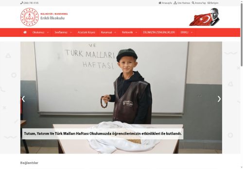 BALIKESİR / BANDIRMA - Erikli İlkokulu