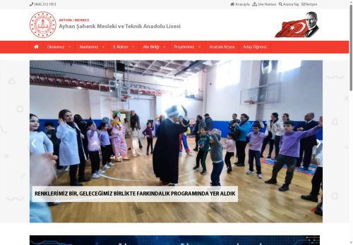 ARTVİN / MERKEZ - Ayhan Şahenk Mesleki ve Teknik Anadolu Lisesi