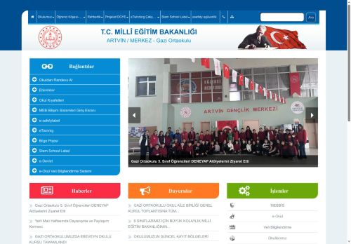 ARTVİN / MERKEZ - Gazi Ortaokulu