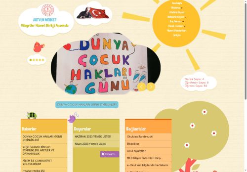 ARTVİN / MERKEZ - Vilayetler Hizmet Birliği Anaokulu