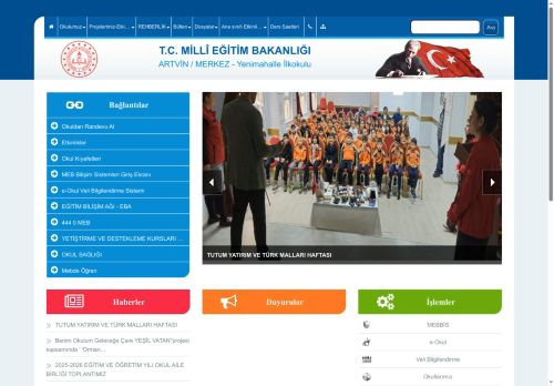 ARTVİN / MERKEZ - Yenimahalle İlkokulu