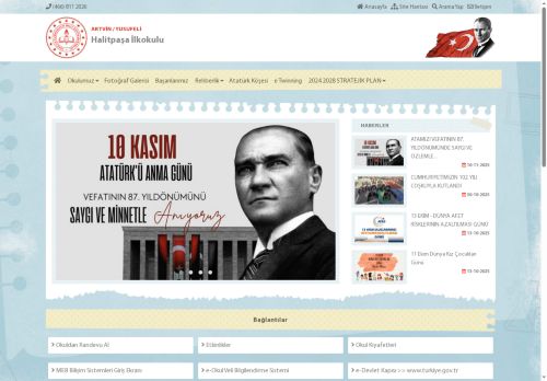 ARTVİN / YUSUFELİ - Halitpaşa İlkokulu