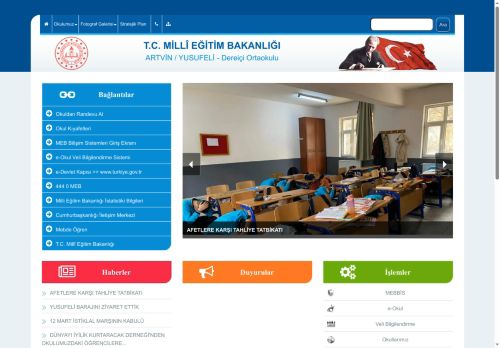 ARTVİN / YUSUFELİ - Dereiçi Ortaokulu