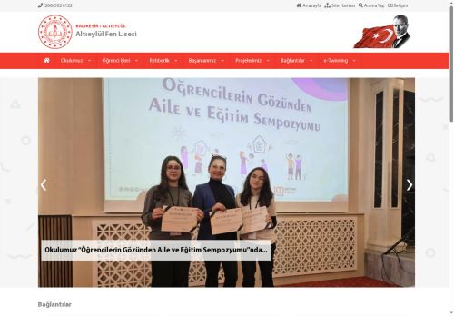 BALIKESİR / ALTIEYLÜL - Altıeylül Fen Lisesi