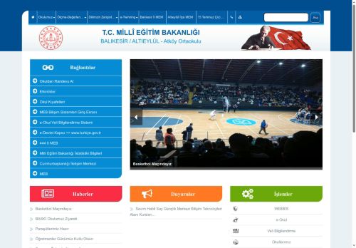 BALIKESİR / ALTIEYLÜL - Atköy Ortaokulu