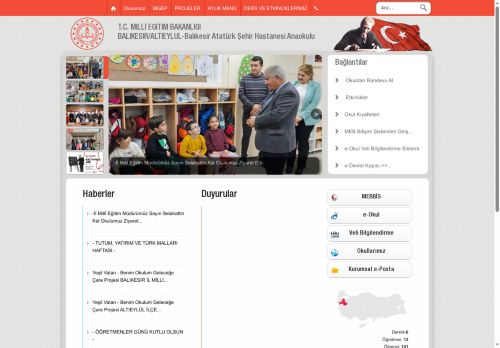 BALIKESİR / ALTIEYLÜL - Balıkesir Atatürk Şehir Hastanesi Anaokulu