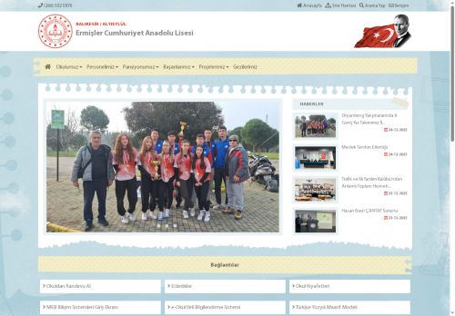 BALIKESİR / ALTIEYLÜL - Ermişler Cumhuriyet Anadolu Lisesi