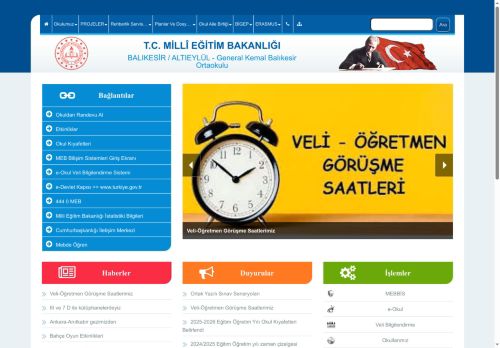 BALIKESİR / ALTIEYLÜL - General Kemal Balıkesir Ortaokulu