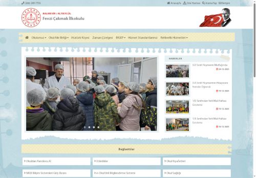 BALIKESİR / ALTIEYLÜL - Fevzi Çakmak İlkokulu