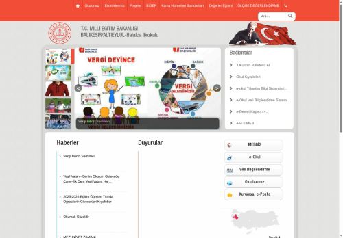 BALIKESİR / ALTIEYLÜL - Halalca İlkokulu