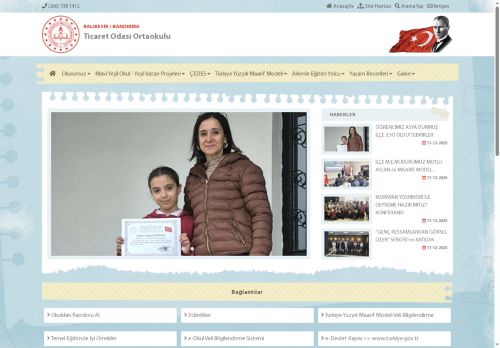 BALIKESİR / BANDIRMA - Ticaret Odası Ortaokulu