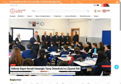MEB BALIKESİR - ALTIEYLÜL İLÇE MİLLİ EĞİTİM MÜDÜRLÜĞÜ