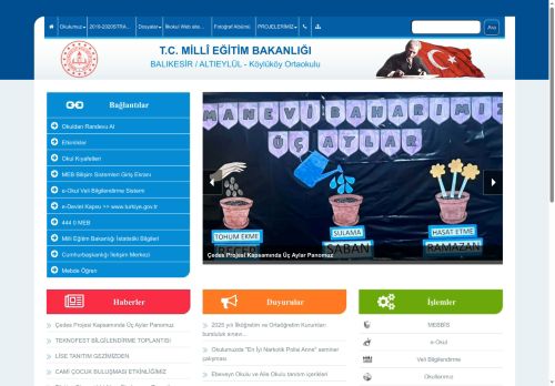 BALIKESİR / ALTIEYLÜL - Köylüköy Ortaokulu